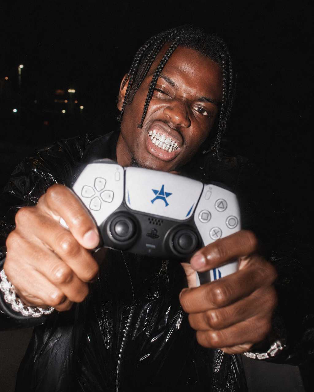 Manette PS5 Personalisée Paris — Kit Pochoirs & Stickers