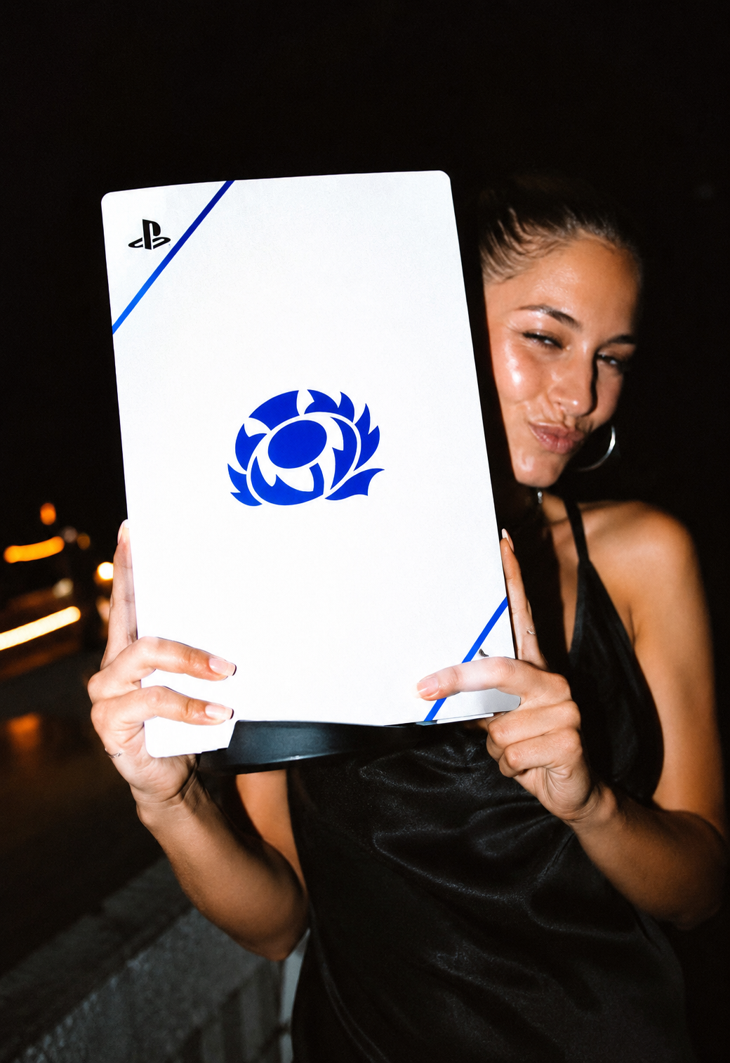 PS5 Personnalisée Écosse Rugby  — Kit Pochoirs & Stickers