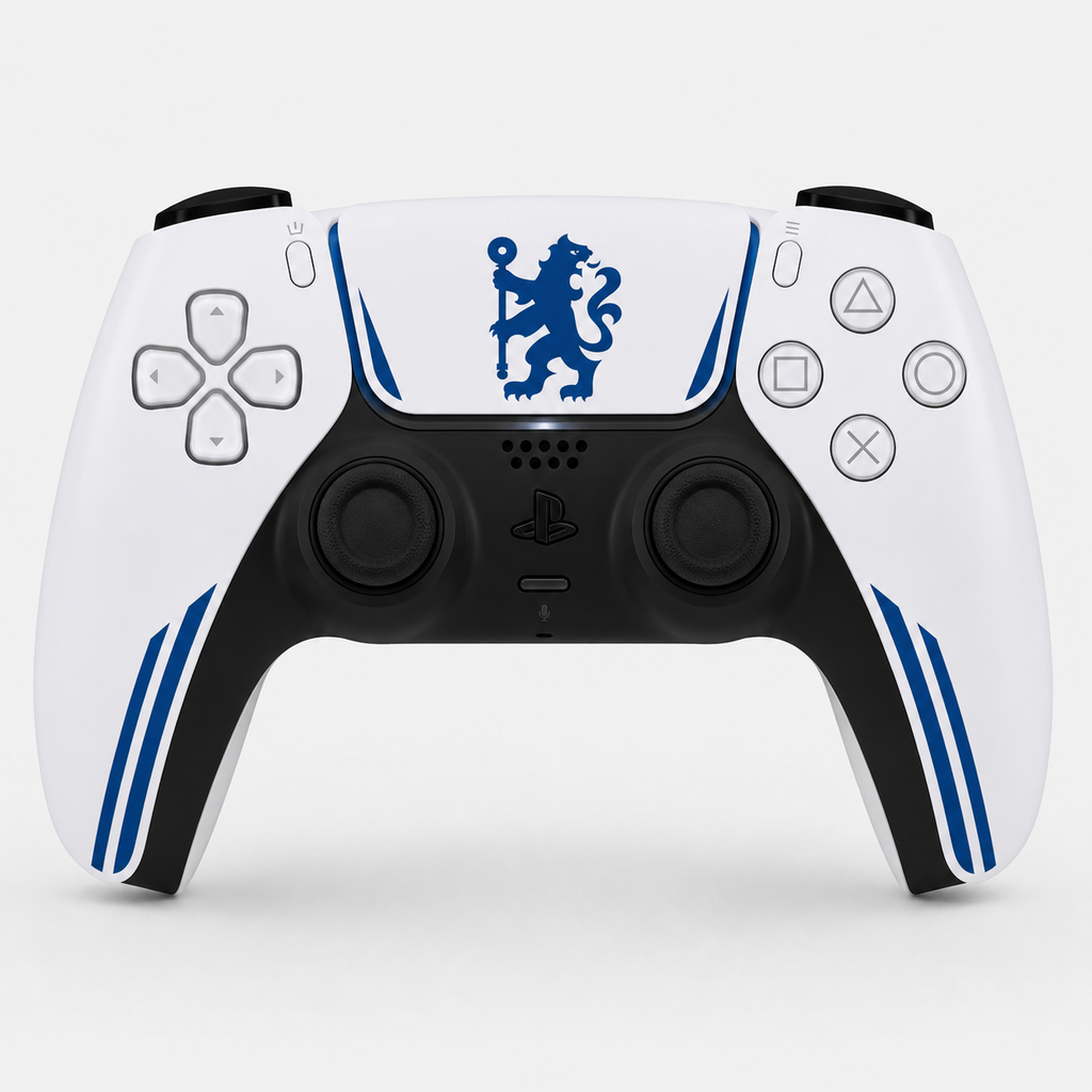 Manette PS5 Personalisée Chelsea — Kit Pochoirs & Stickers