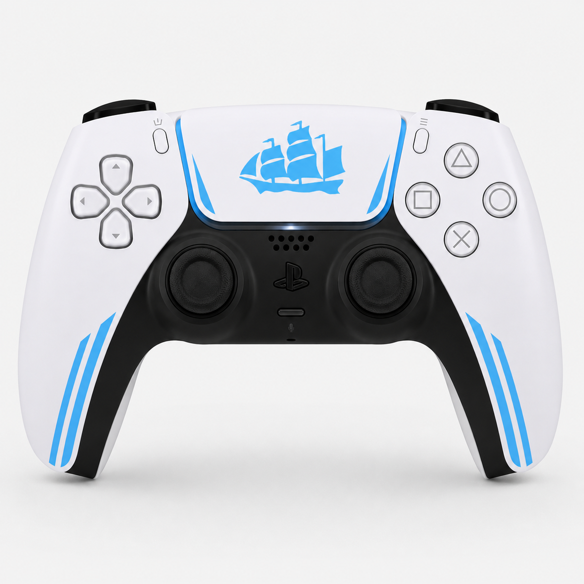 Manette PS5 Personalisée Manchester C. — Kit Pochoirs & Stickers