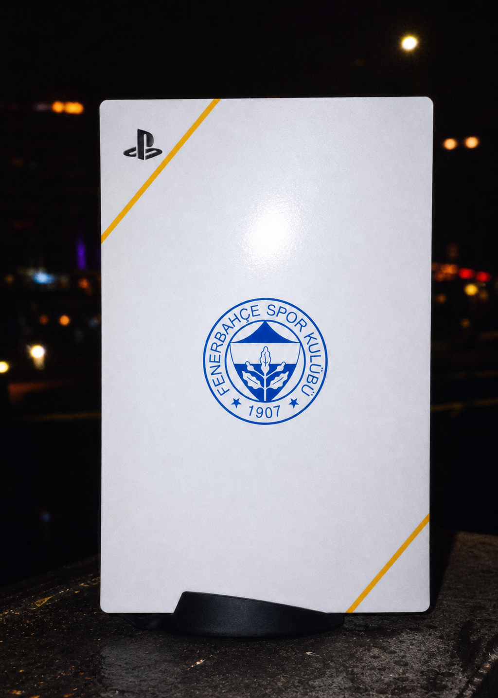 PS5 Personnalisée Fenerbahçe  — Kit Pochoirs & Stickers