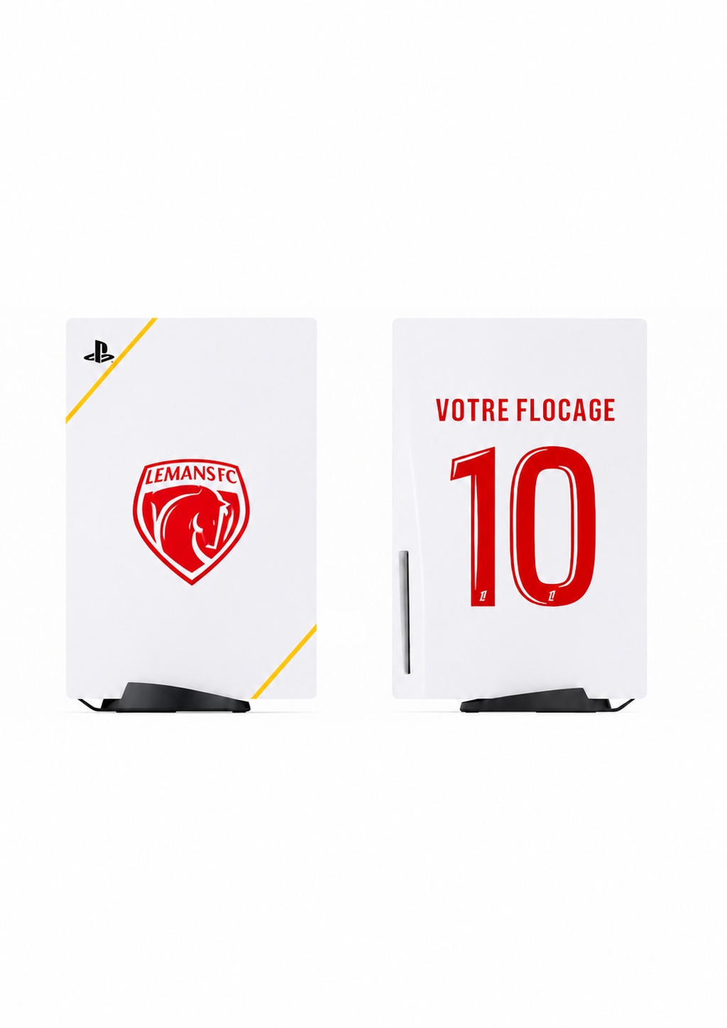 PS5 Personnalisée Le Mans  — Kit Pochoirs & Stickers