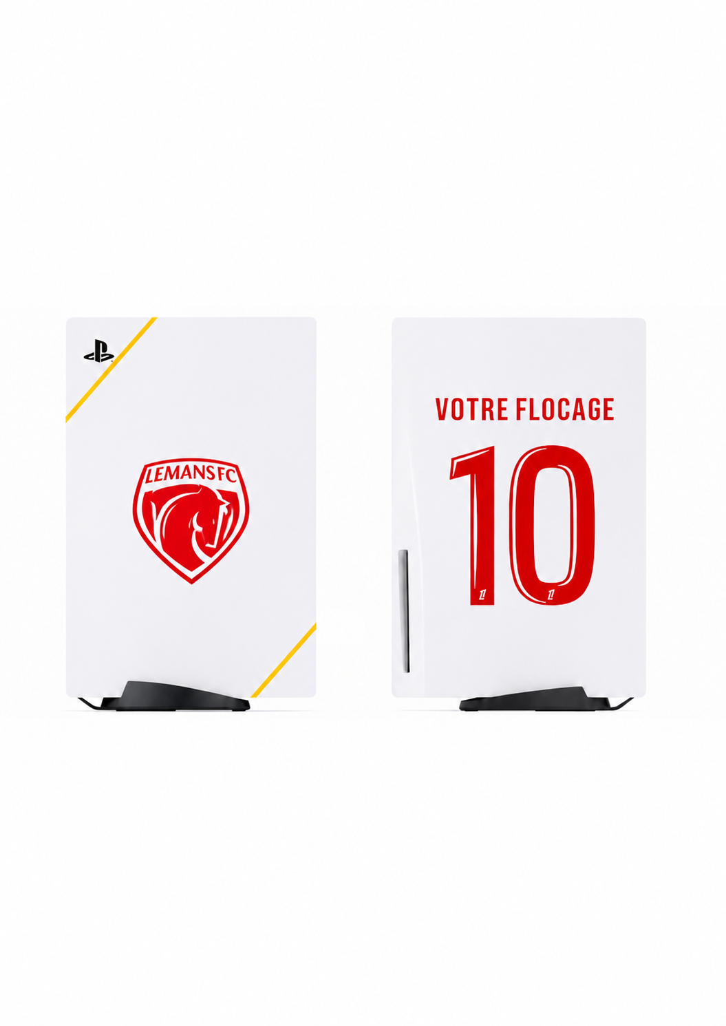 PS5 Personnalisée Le Mans  — Kit Pochoirs & Stickers