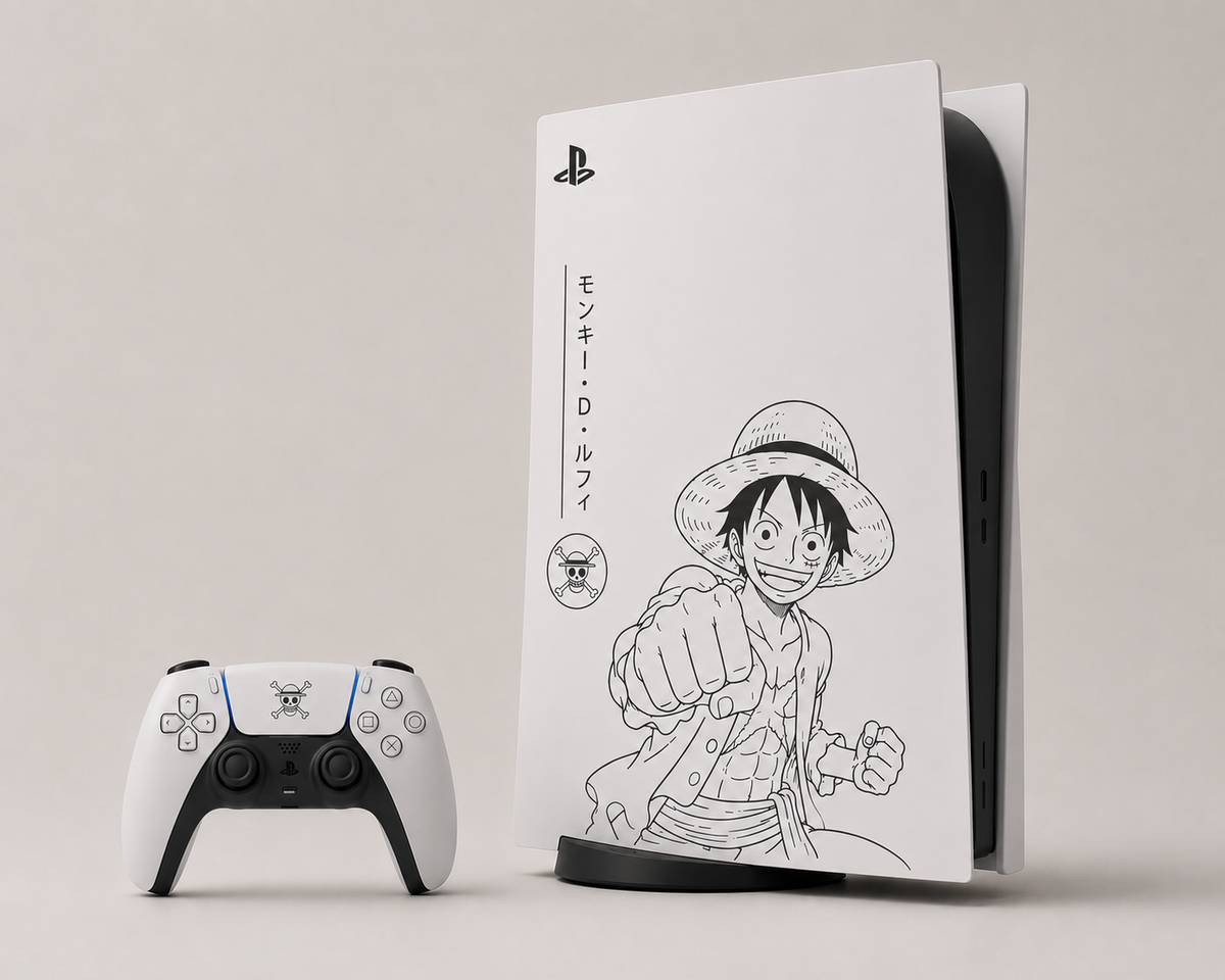 Pack Manette PS5 + PS5 Custom Edition Anime — Kit Pochoirs & Stickers