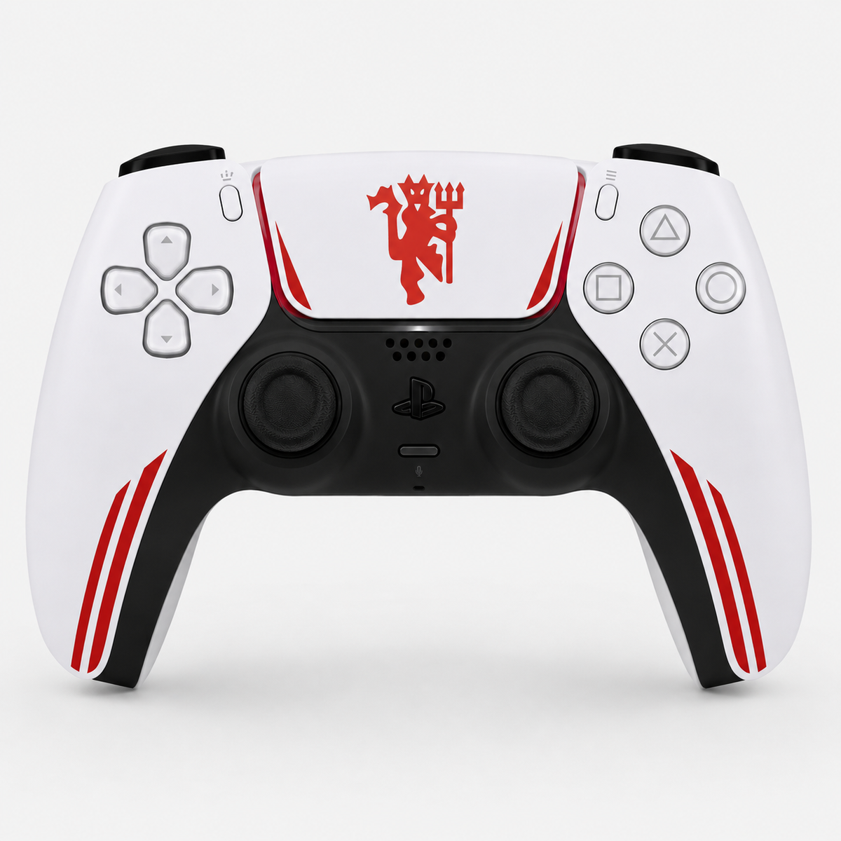 Manette PS5 Personalisée Manchester U. — Kit Pochoirs & Stickers