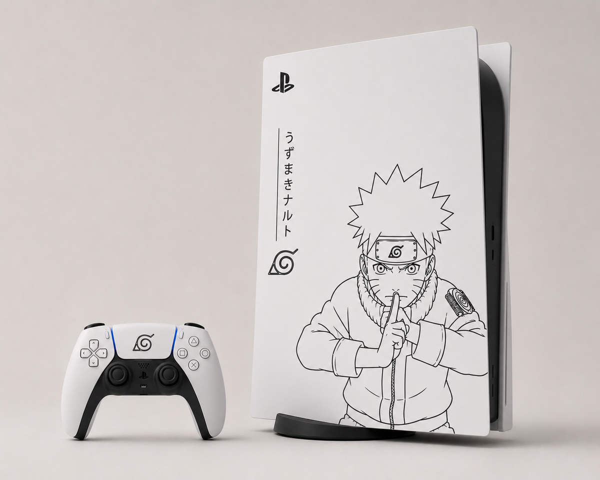 Pack Manette PS5 + PS5 Custom Edition Anime — Kit Pochoirs & Stickers