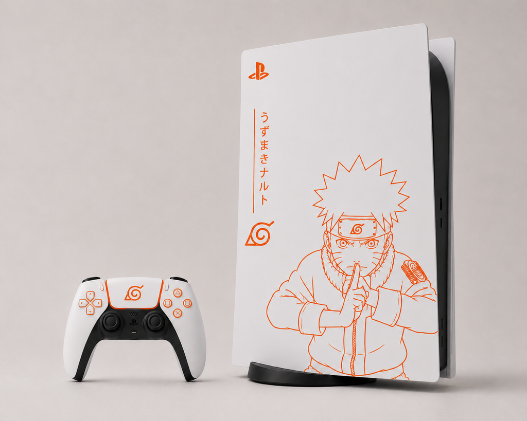 Pack Manette PS5 + PS5 Custom Edition Anime — Kit Pochoirs & Stickers