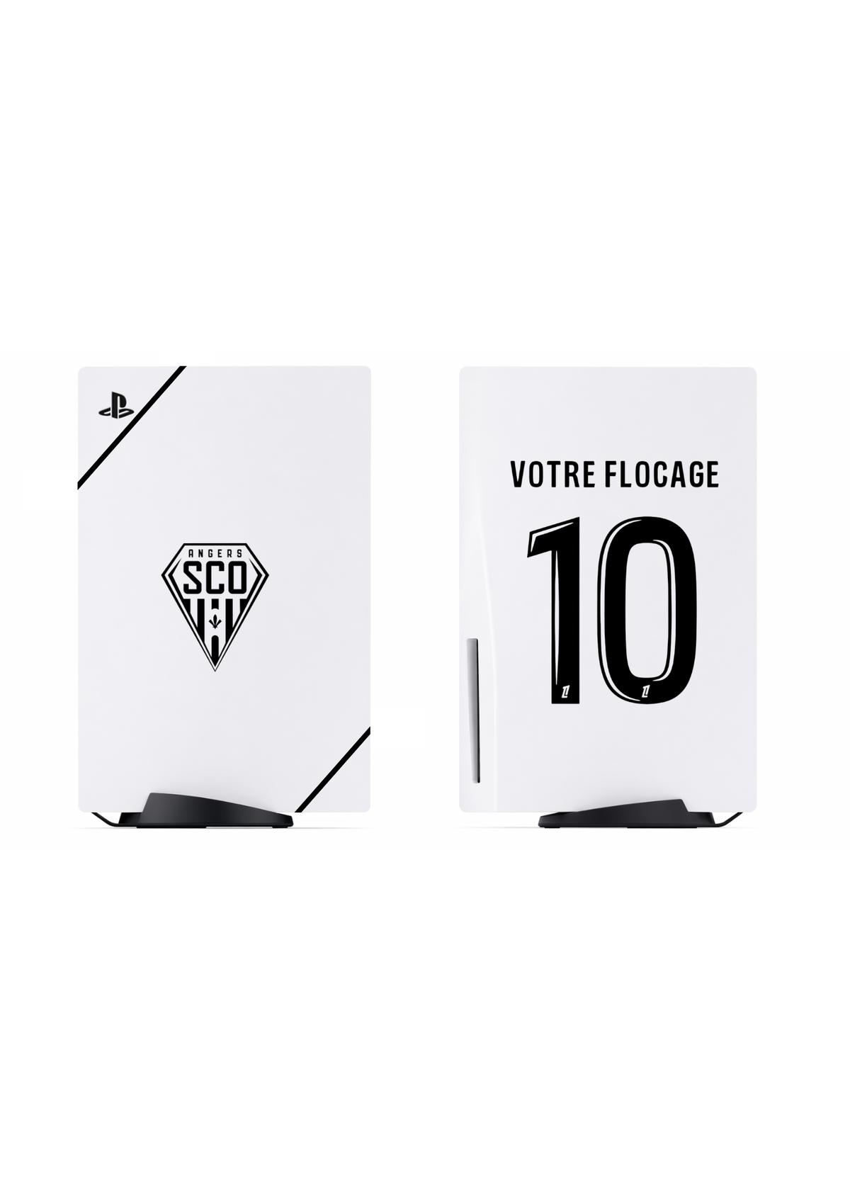 PS5 Personnalisée Angers — Kit Pochoirs & Stickers
