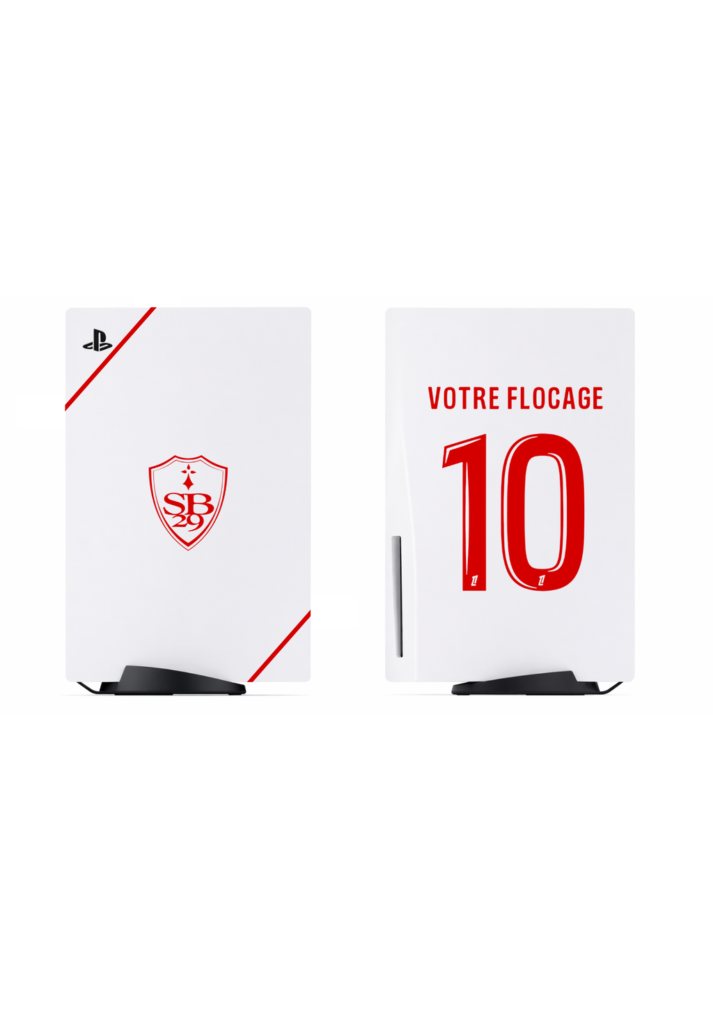 PS5 Personnalisée Brest — Kit Pochoirs & Stickers