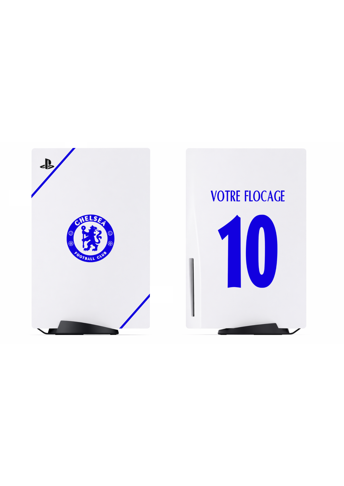 PS5 Personnalisée Chelsea — Kit Pochoirs & Stickers