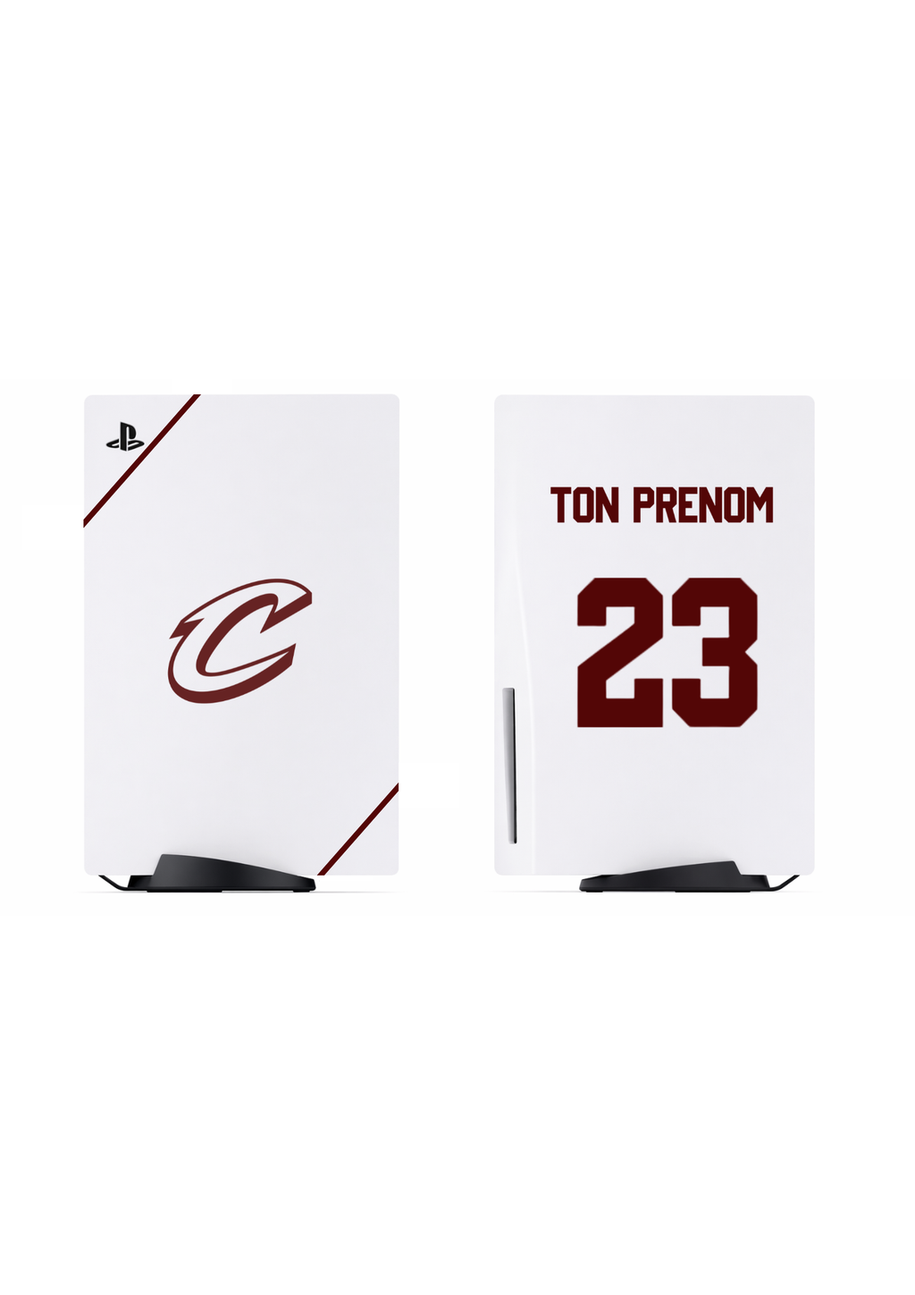 PS5 Personnalisée Cavaliers — Kit Pochoirs & Stickers