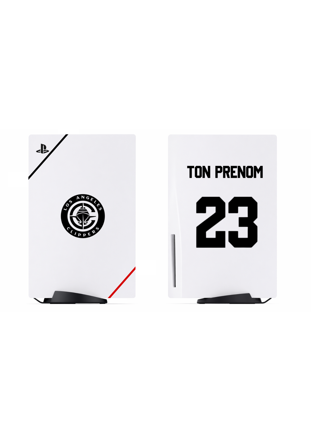 PS5 Personnalisée Clippers — Kit Pochoirs & Stickers