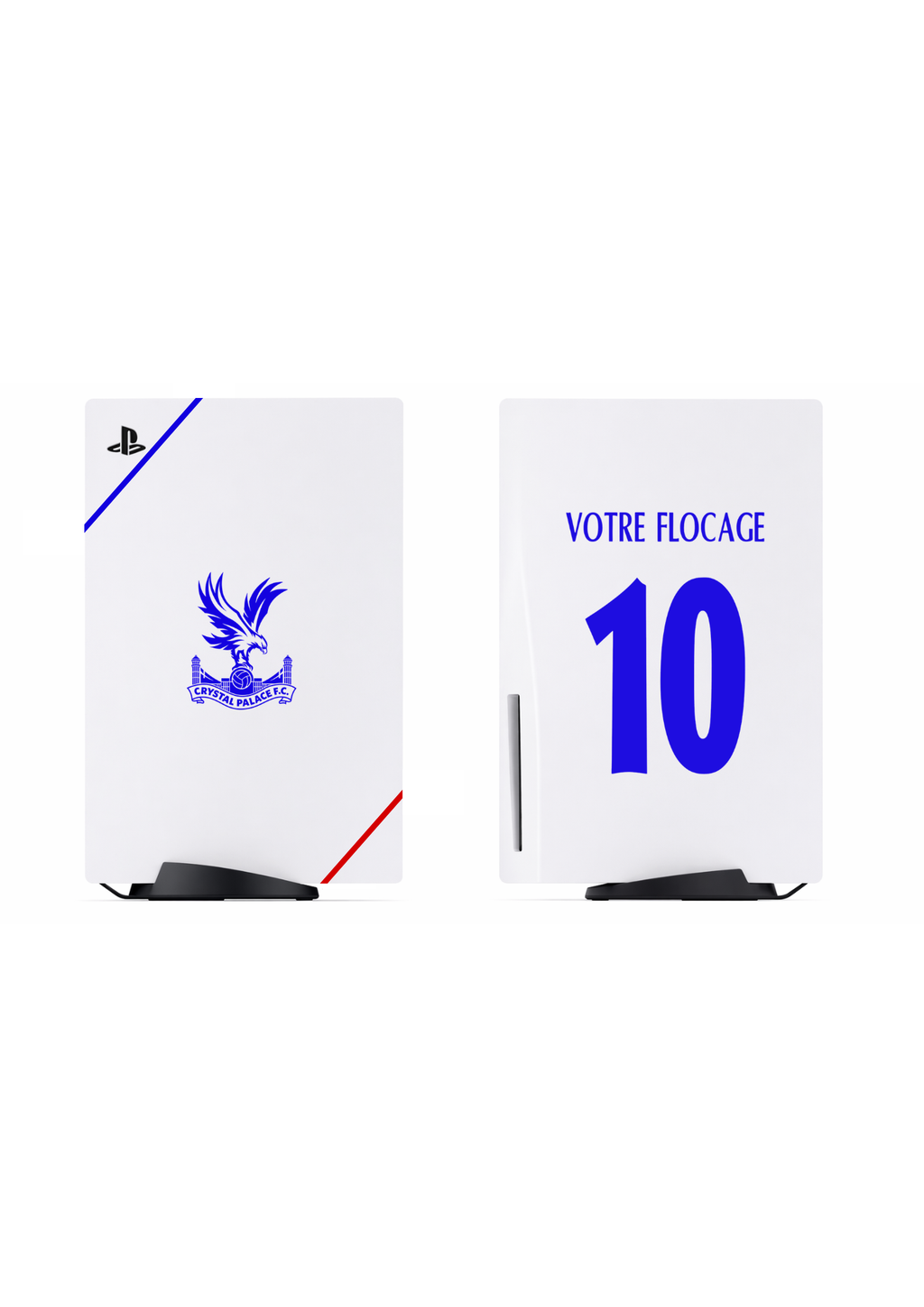 PS5 Personnalisée Crystal Palace — Kit Pochoirs & Stickers