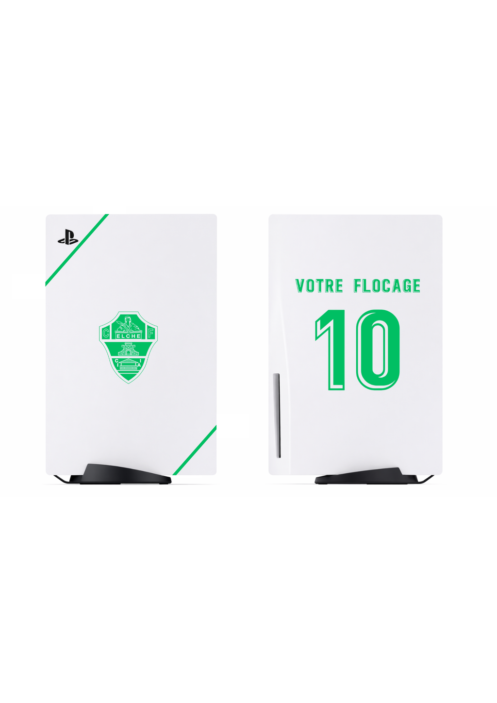 PS5 Personnalisée Elche  — Kit Pochoirs & Stickers