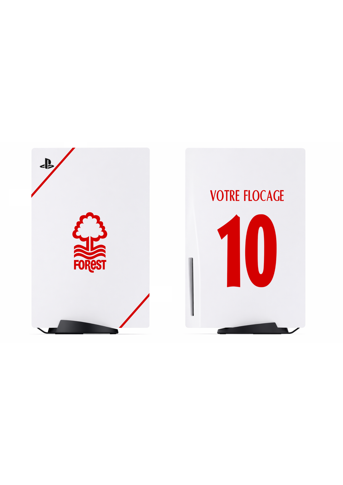 PS5 Personnalisée Notthingham  — Kit Pochoirs & Stickers
