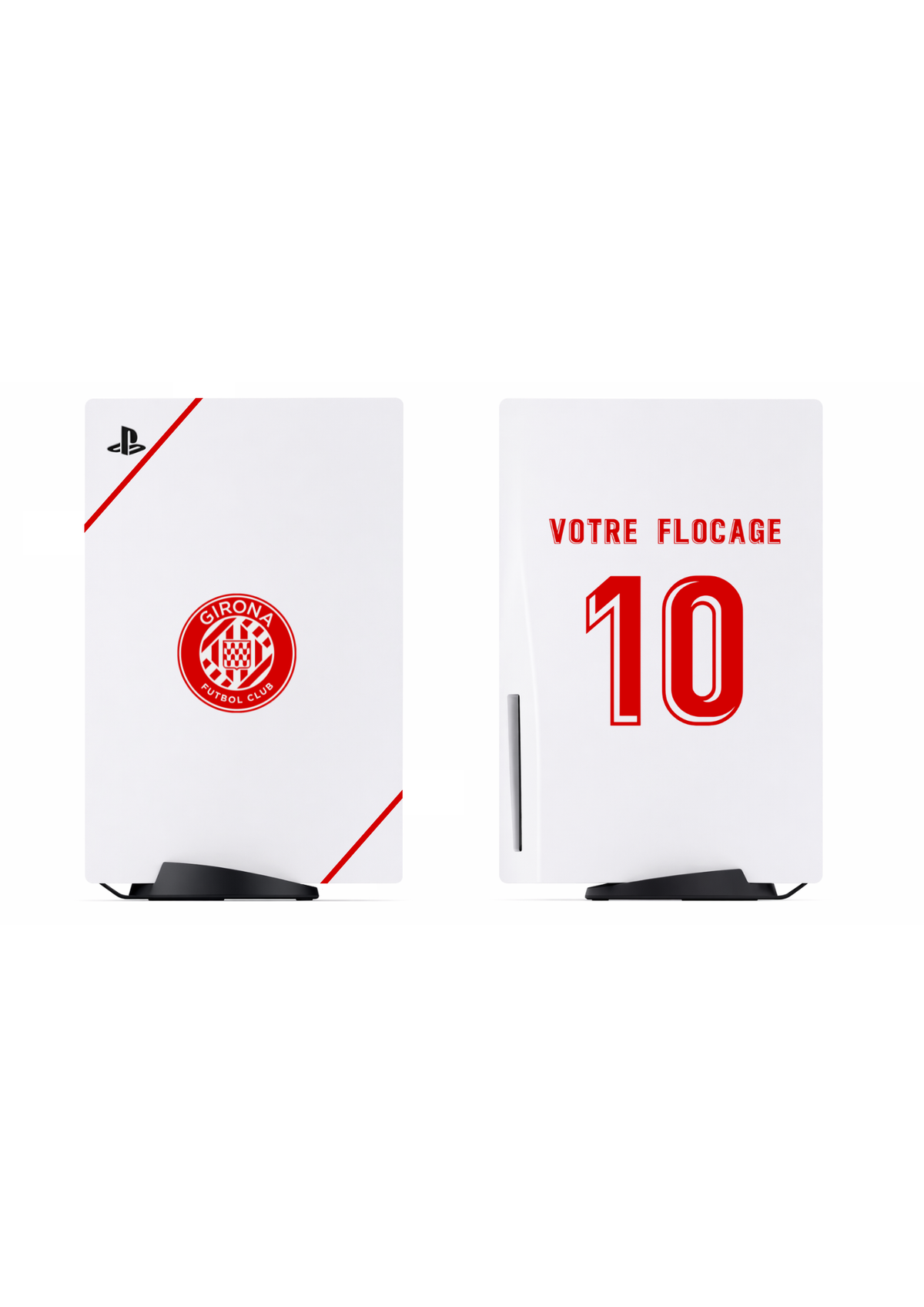 PS5 Personnalisée Gérone  — Kit Pochoirs & Stickers