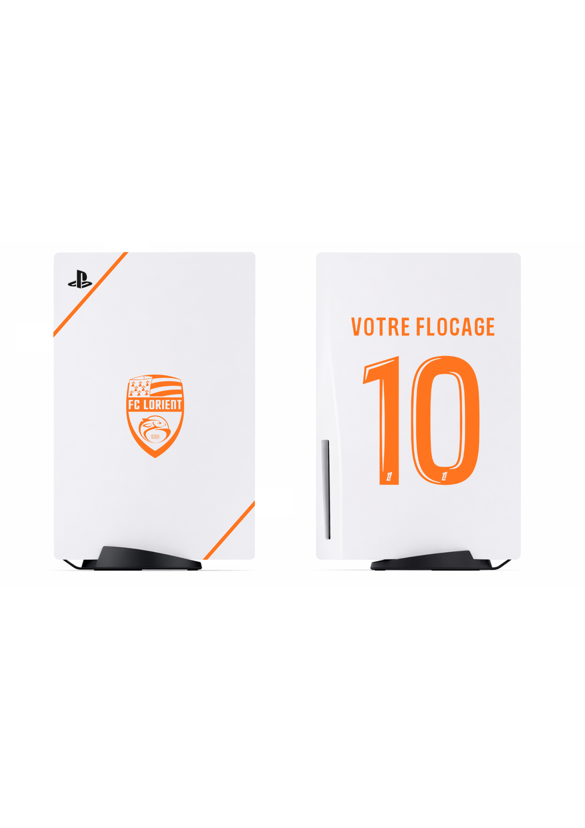 PS5 Personnalisée Lorient — Kit Pochoirs & Stickers