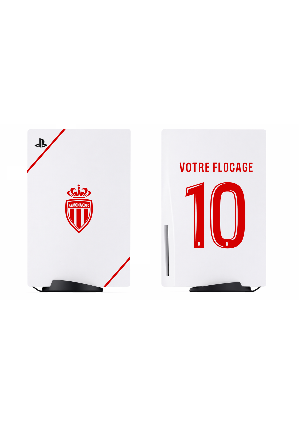 PS5 Personnalisée Monaco — Kit Pochoirs & Stickers