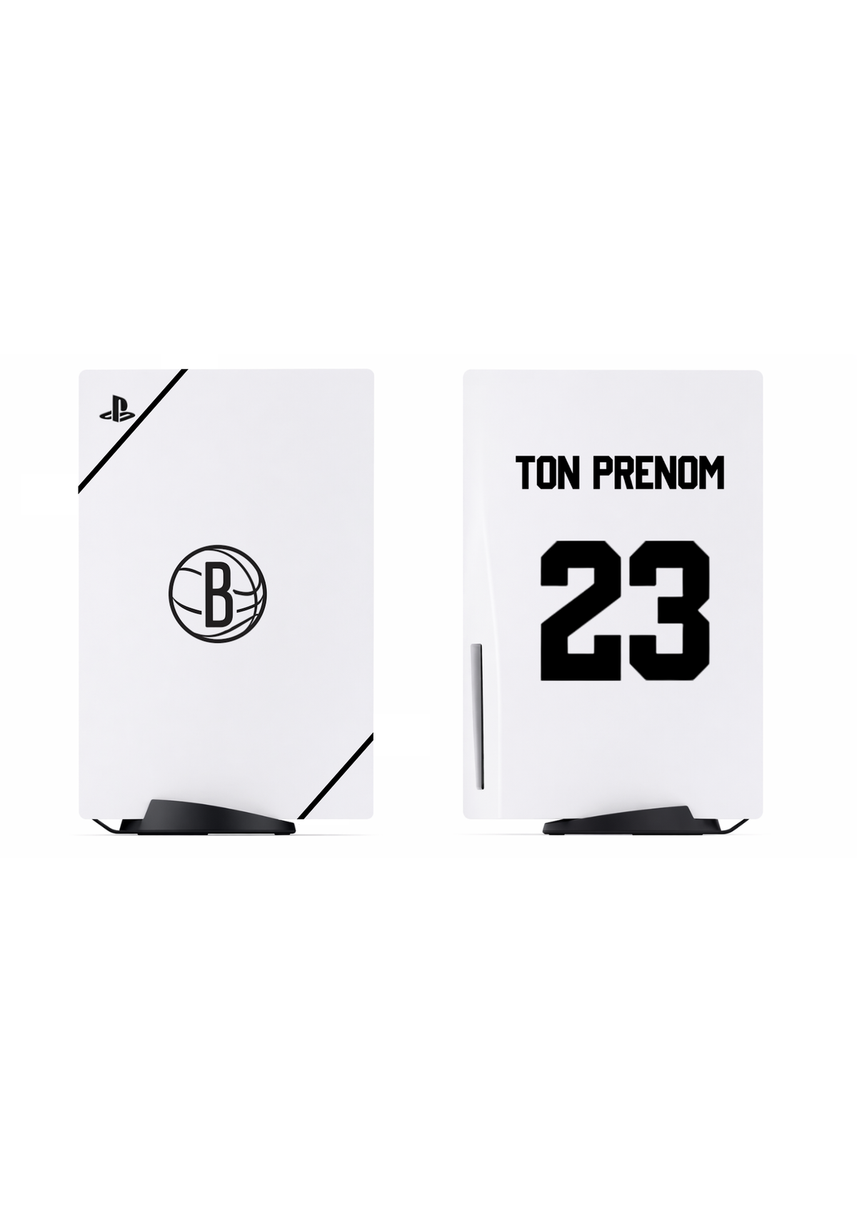 PS5 Personnalisée Nets — Kit Pochoirs & Stickers