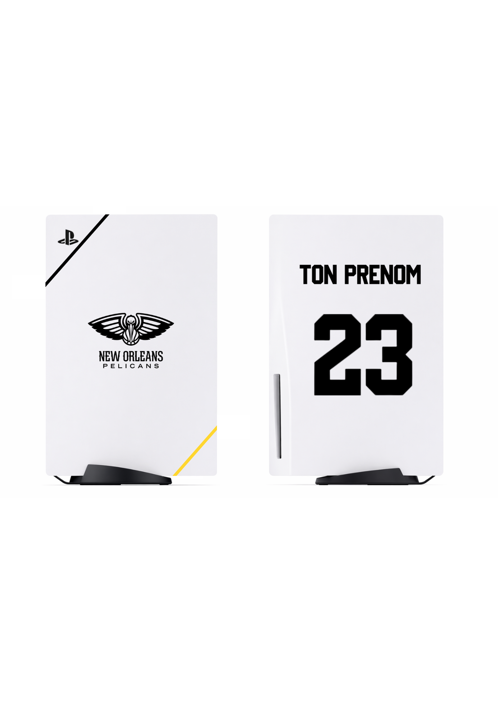PS5 Personnalisée Pelicans — Kit Pochoirs & Stickers