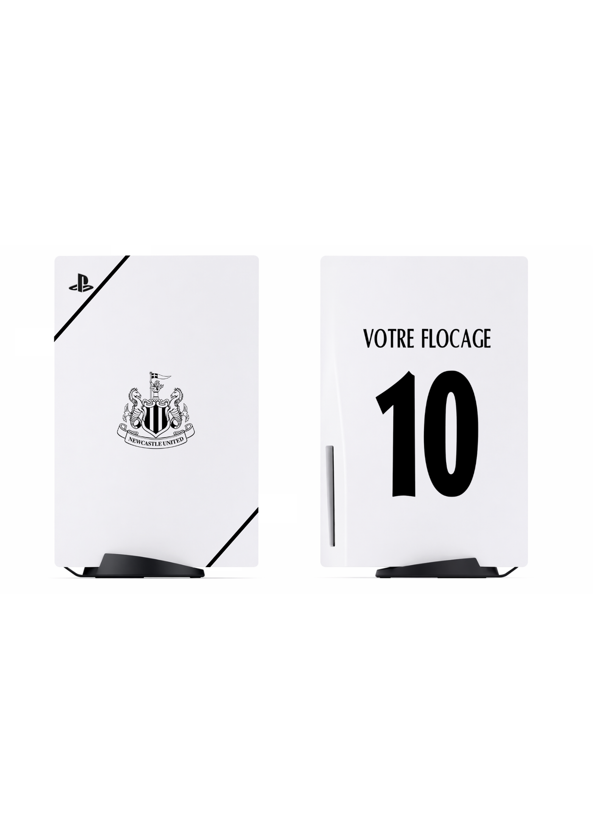 PS5 Personnalisée Newcastle  — Kit Pochoirs & Stickers