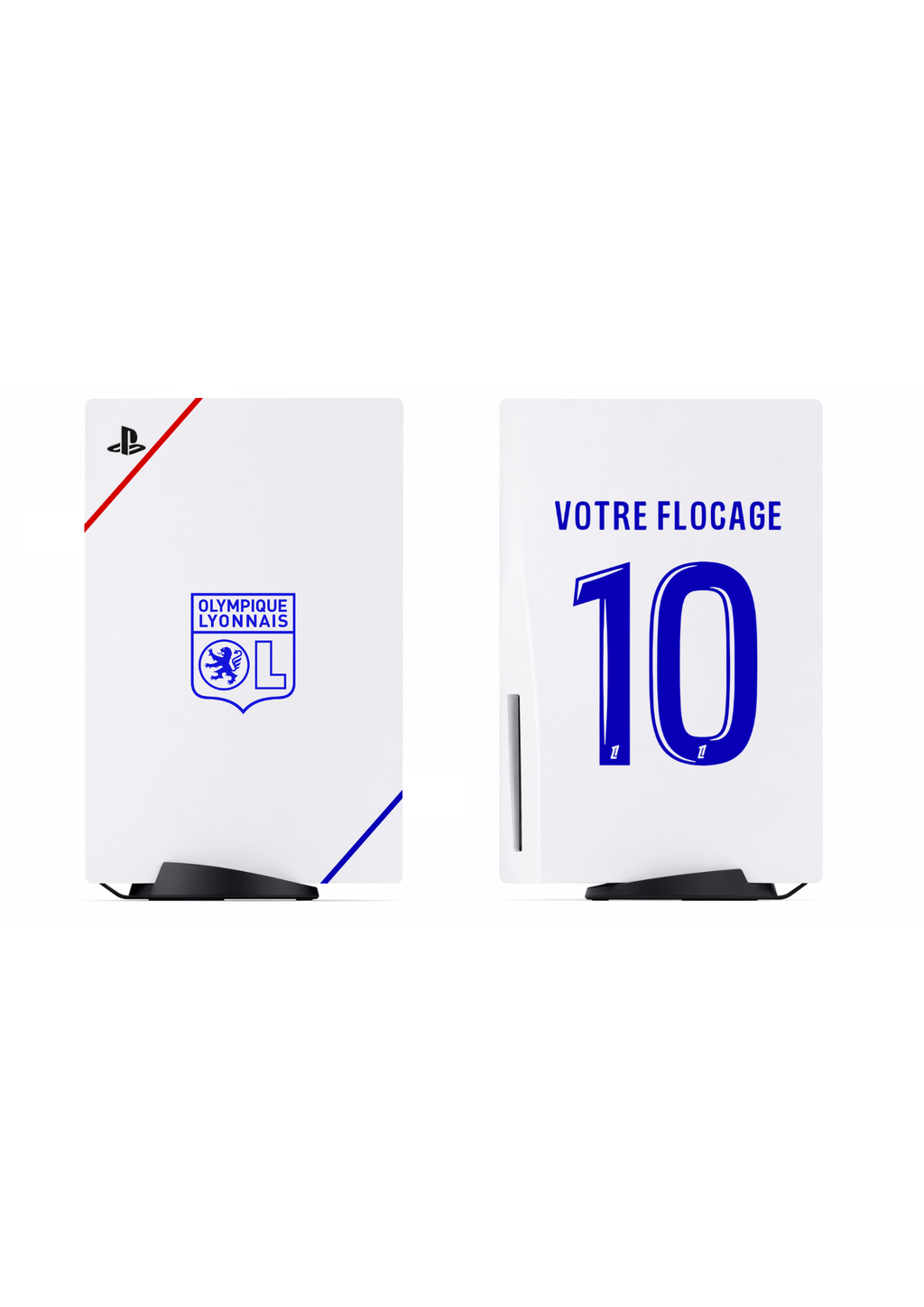 PS5 Personnalisée Lyon — Kit Pochoirs & Stickers