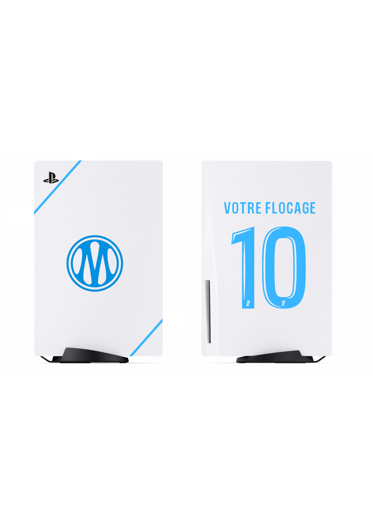 PS5 Personnalisée Marseille — Kit Pochoirs & Stickers