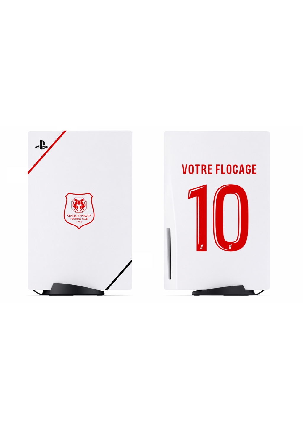 PS5 Personnalisée Rennes — Kit Pochoirs & Stickers