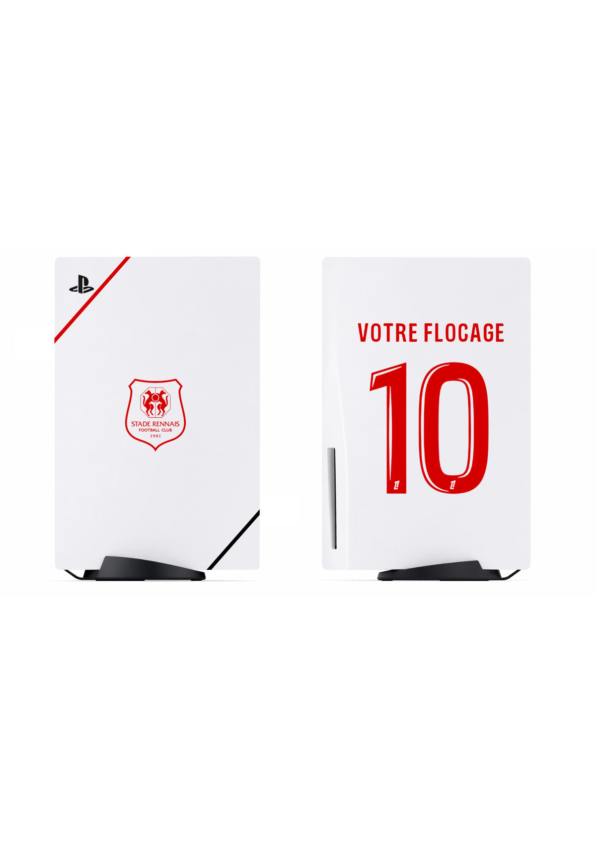 PS5 Personnalisée Rennes — Kit Pochoirs & Stickers