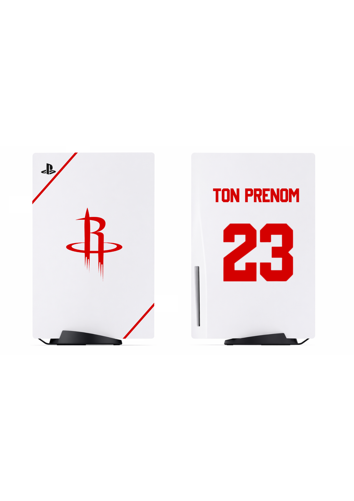 PS5 Personnalisée Rockets — Kit Pochoirs & Stickers