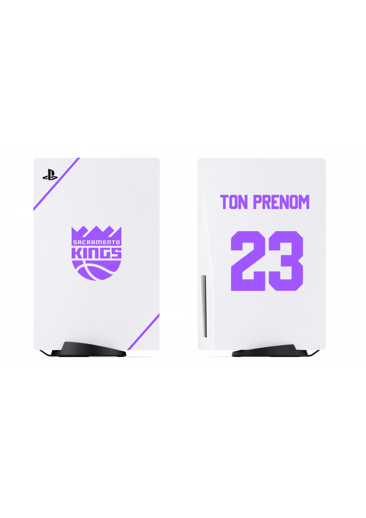 PS5 Personnalisée Kings — Kit Pochoirs & Stickers