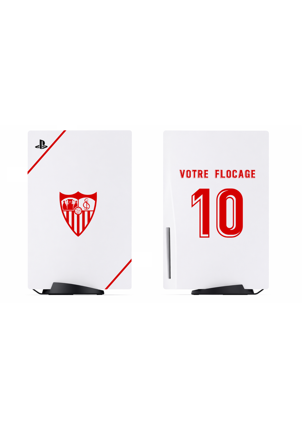 PS5 Personnalisée Séville  — Kit Pochoirs & Stickers