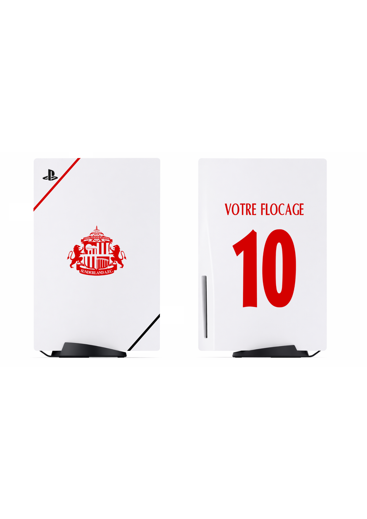 PS5 Personnalisée Sunderland  — Kit Pochoirs & Stickers