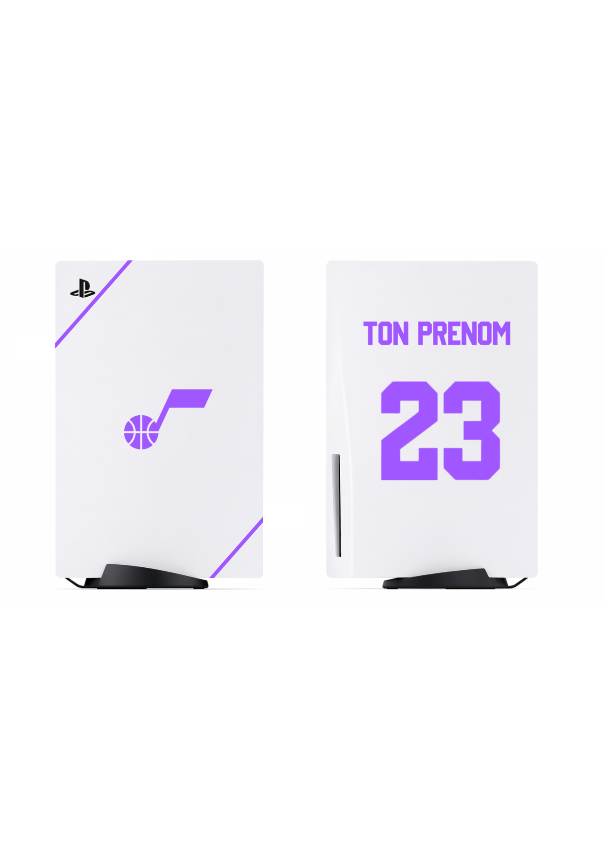 PS5 Personnalisée Jazz — Kit Pochoirs & Stickers