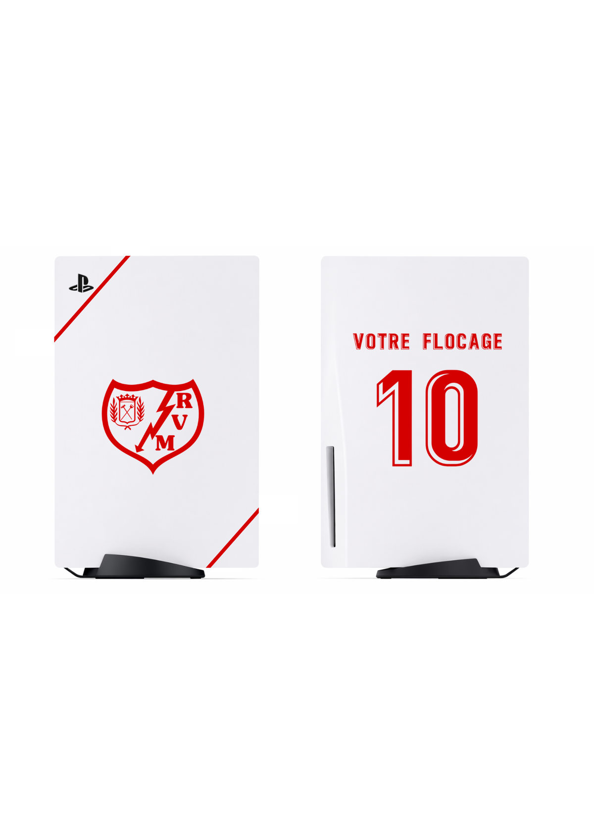 PS5 Personnalisée Vallecano  — Kit Pochoirs & Stickers