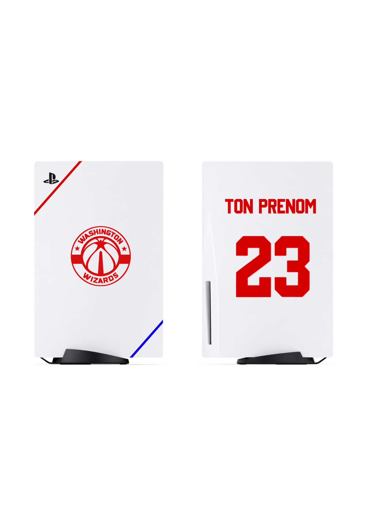 PS5 Personnalisée Wizards — Kit Pochoirs & Stickers