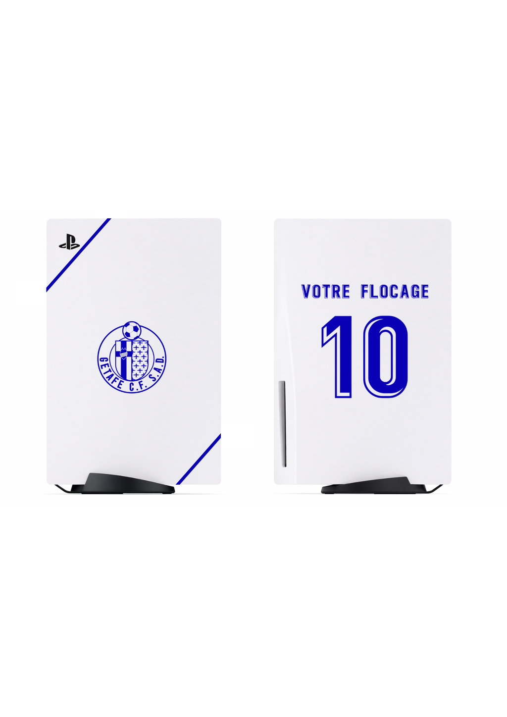 PS5 Personnalisée Getafe  — Kit Pochoirs & Stickers