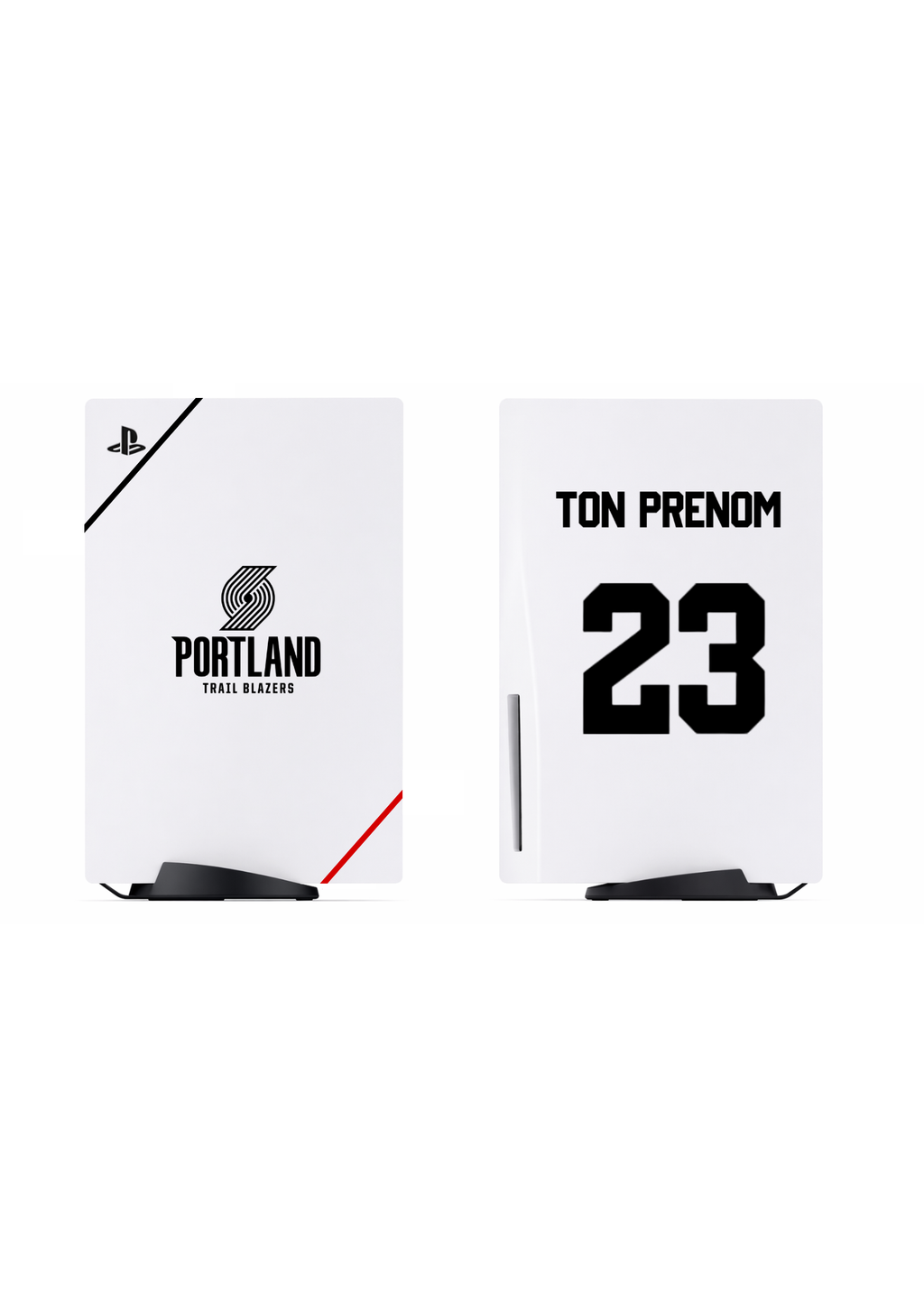 PS5 Personnalisée Blazers — Kit Pochoirs & Stickers