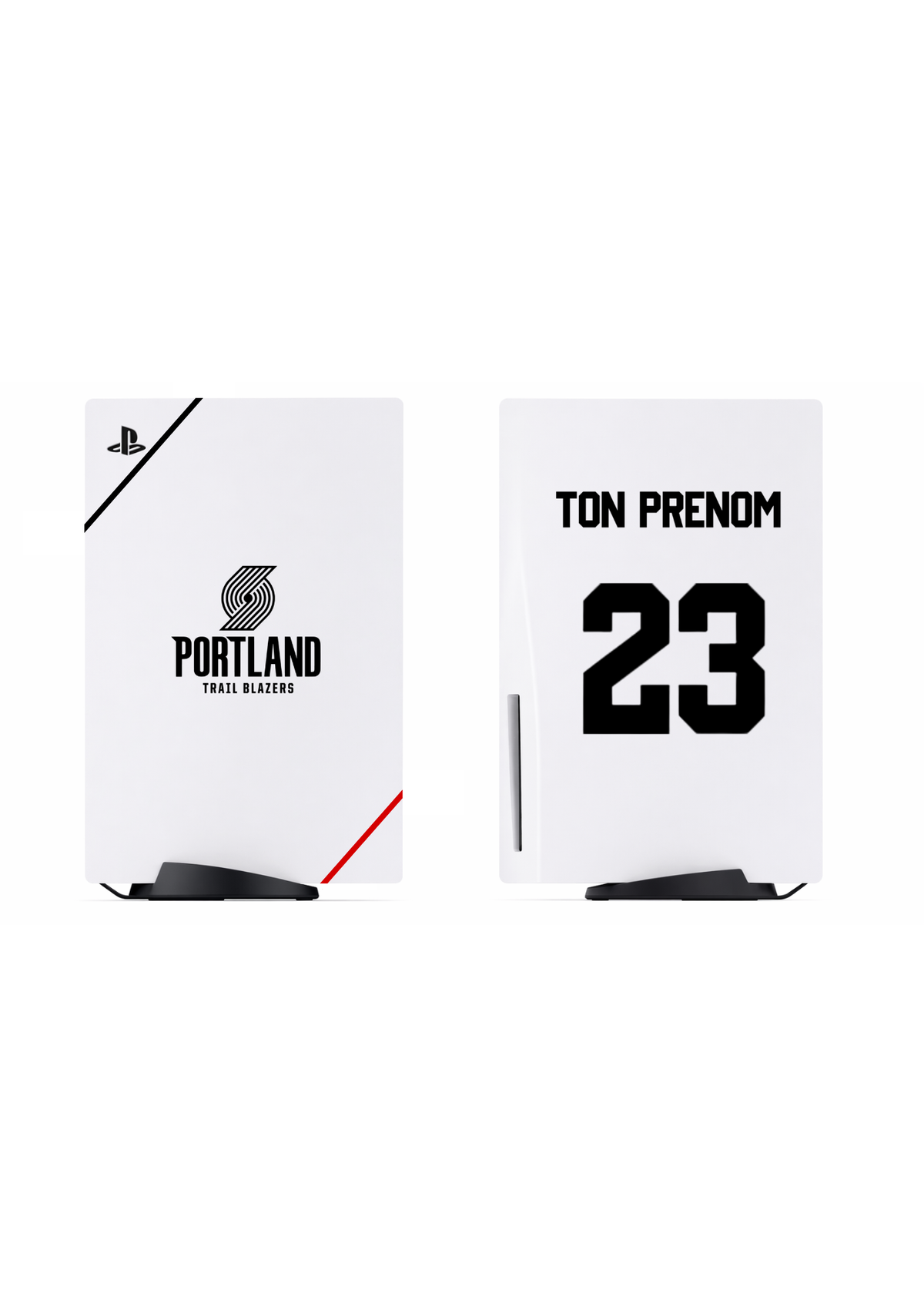 PS5 Personnalisée Blazers — Kit Pochoirs & Stickers