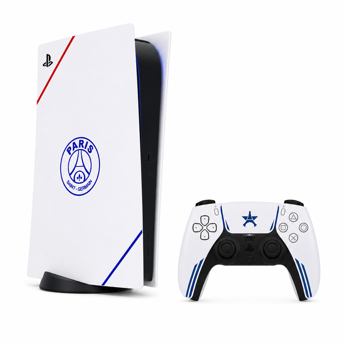 Pack Manette PS5 + PS5 Custom Edition Foot — Kit Pochoirs & Stickers