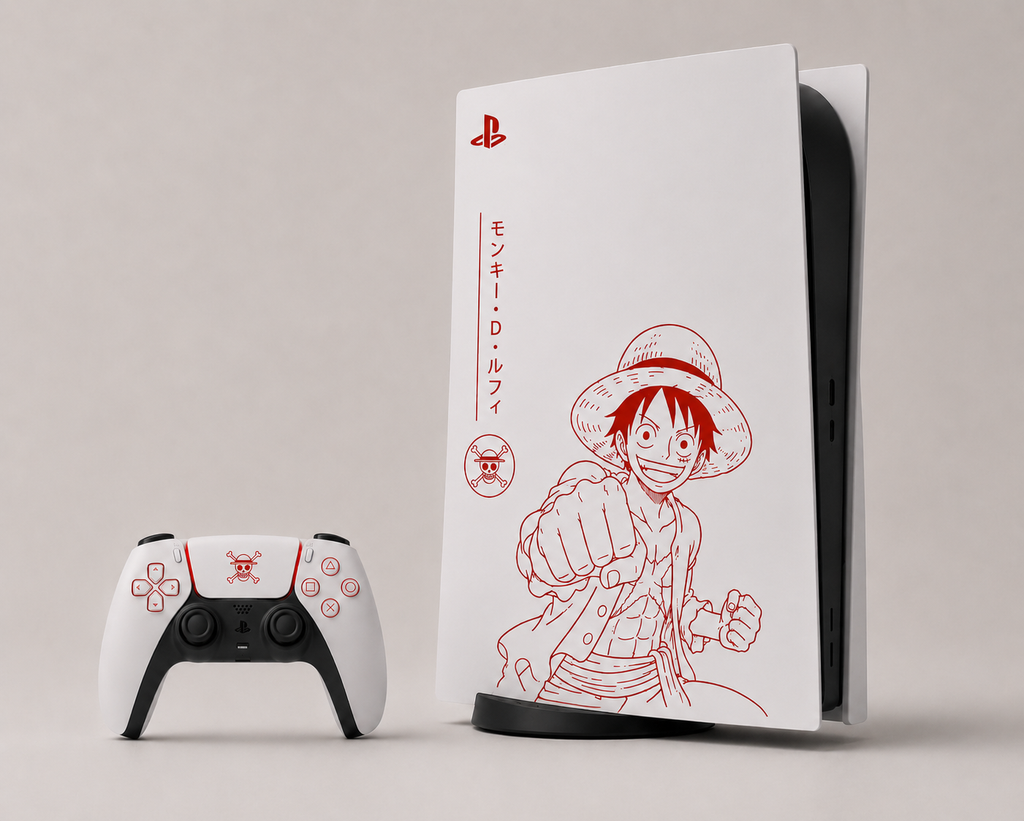 Pack Manette PS5 + PS5 Custom Edition Anime — Kit Pochoirs & Stickers