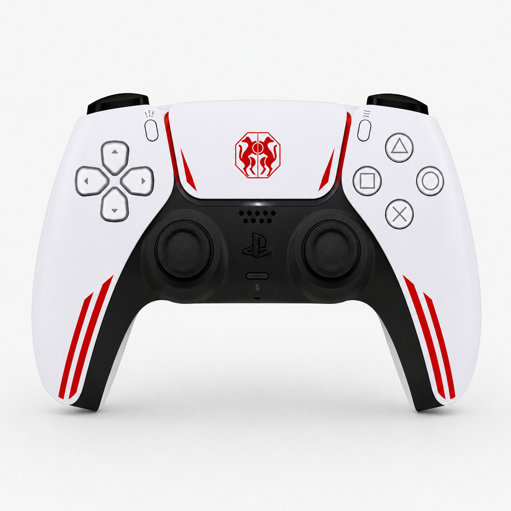 Manette PS5 Personalisée Rennes — Kit Pochoirs & Stickers