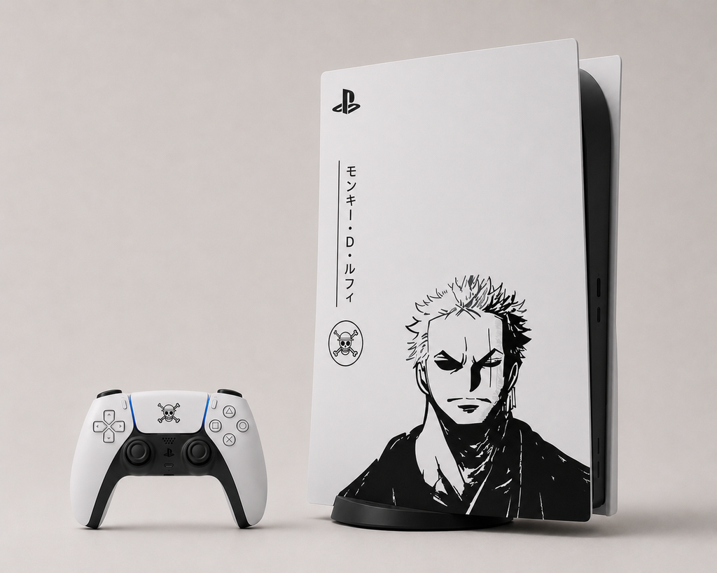 Pack Manette PS5 + PS5 Custom Edition Anime — Kit Pochoirs & Stickers